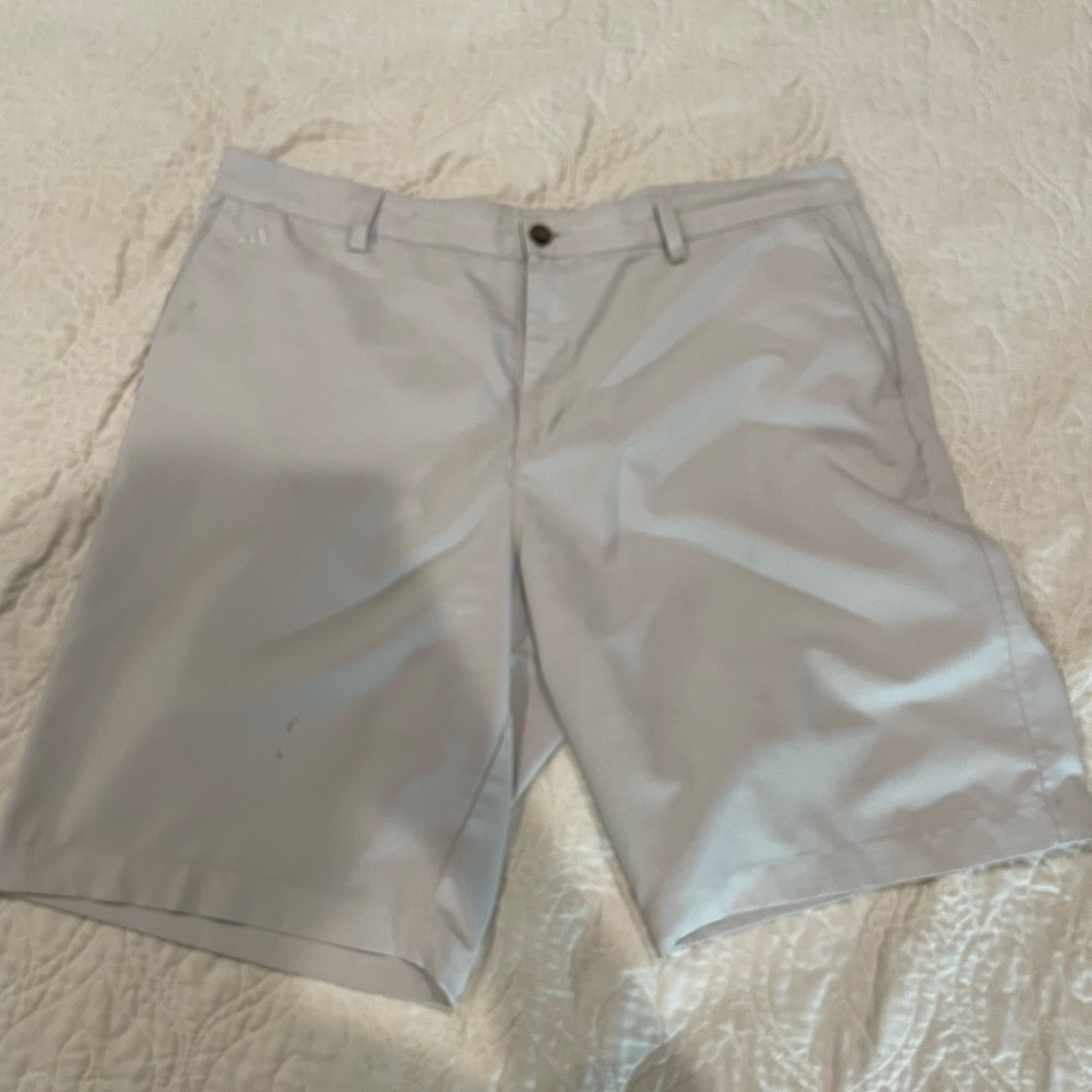 Adidas Climacool Golf Shorts 38 light gray